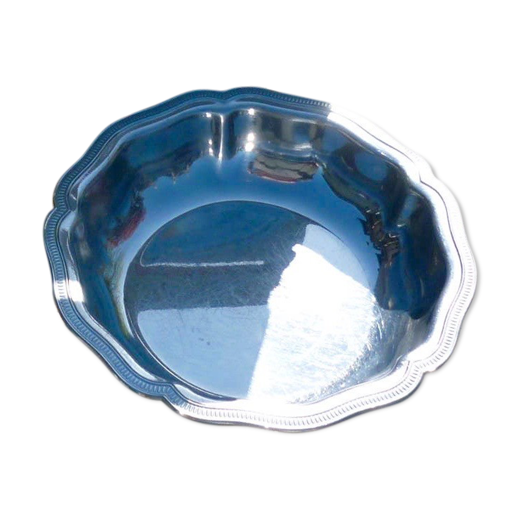 Plat De Service Guy Degrenne – Inox Massif – 28 X 15 Cm – Neuf