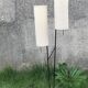 2-branched lamppost vintage 60s