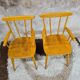 Pair of wooden armchair child Herlag