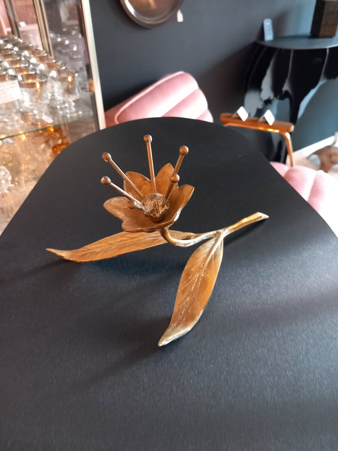 Cendrier Fleur. Vintage