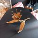 Cendrier Fleur. Vintage