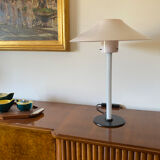 Cini Boeri, 2 Pink glass "Chiara" Table Lamp, Venini Murano, Italy, 1984