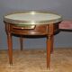 Coffee hot water bottle table in mahogany and brass XX