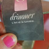 Drimmer red and gold lamp