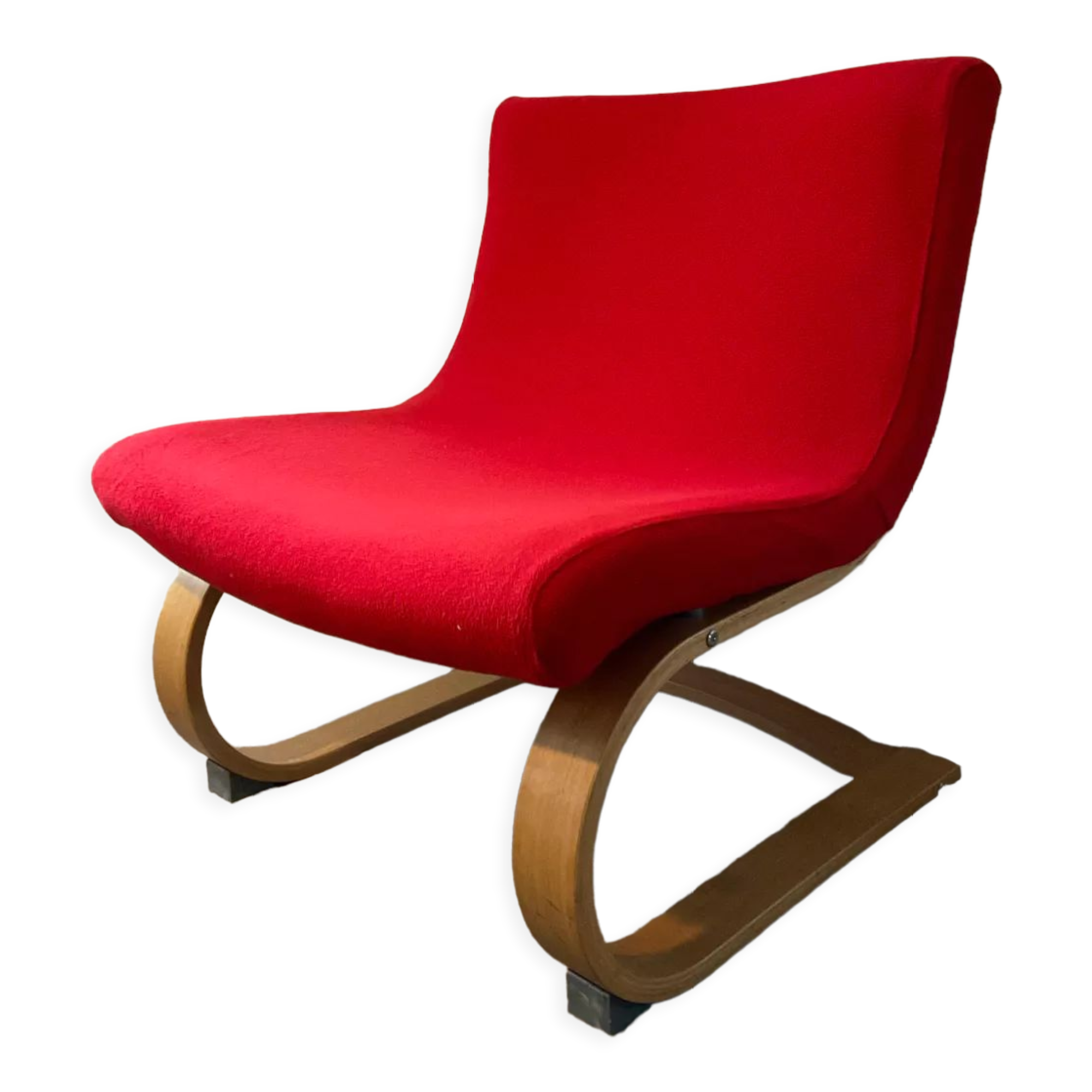 Curved wood heater 80s-90s