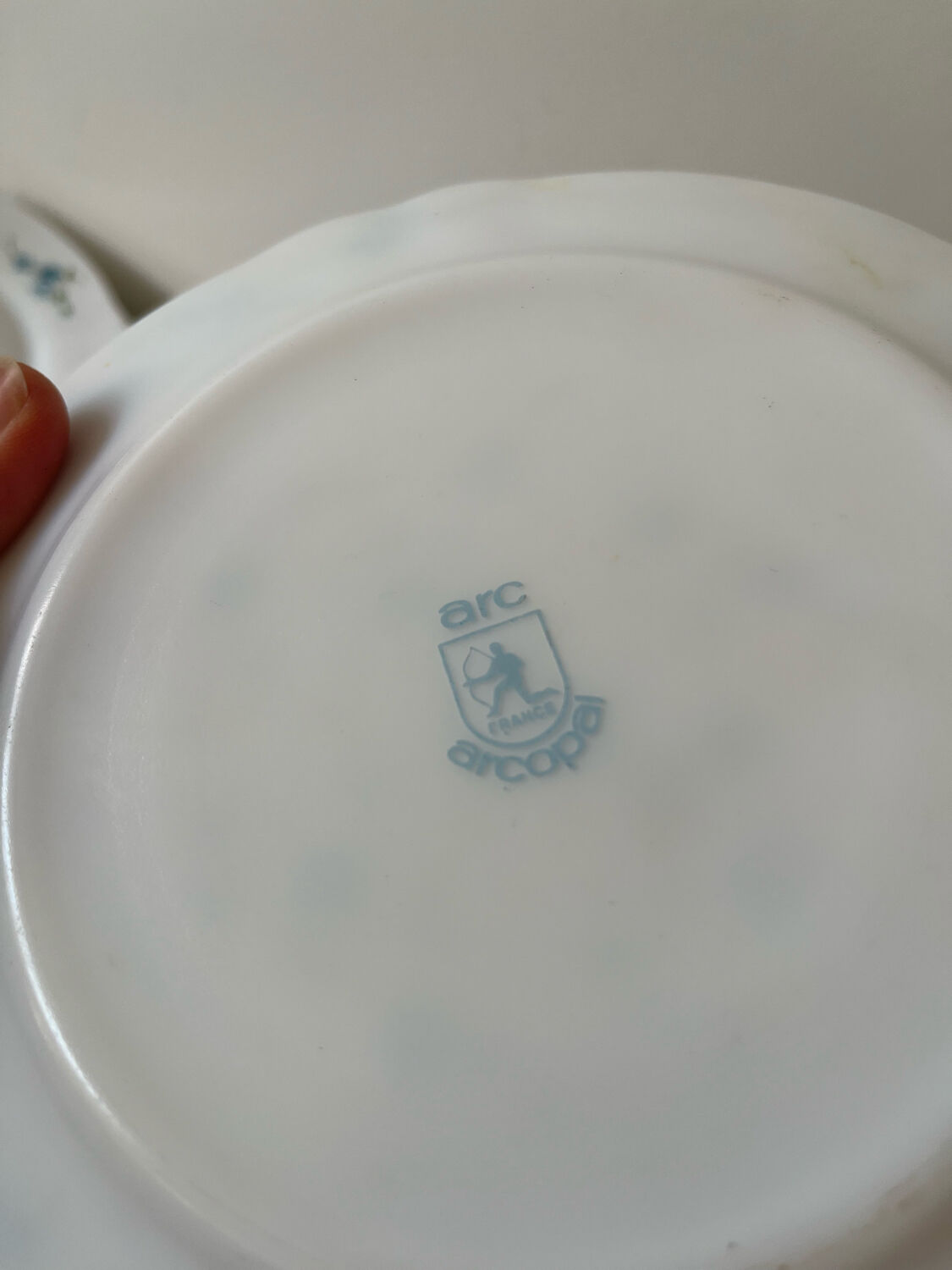 Myosotis dessert plates