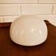 Small round opaline glass ceiling light