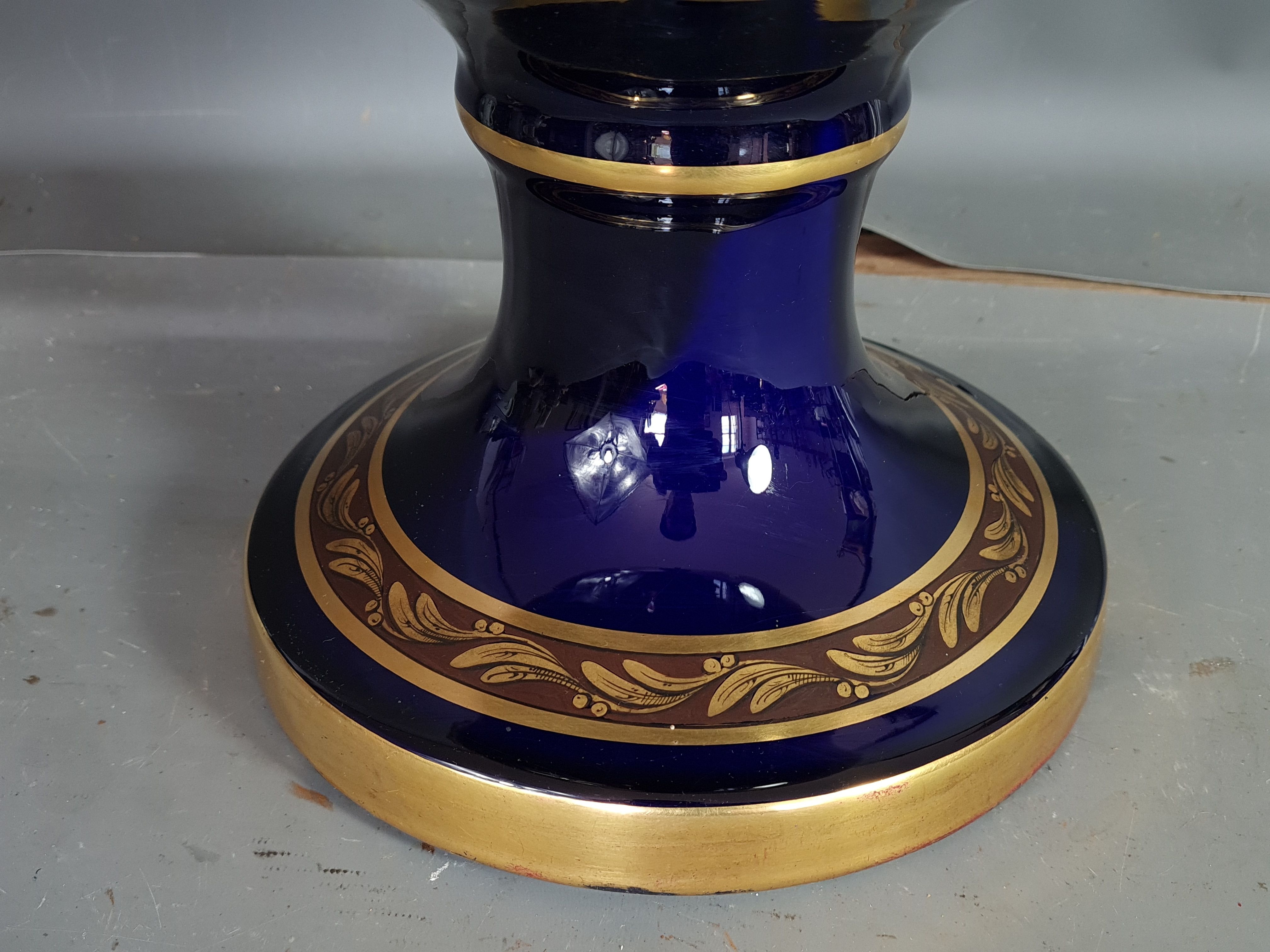 Tours porcelain vase - JAget & Pinon 53 cm SB