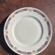 Set of 6 dessert plates in Limoges porcelain, Bernardaud & Co, dec