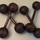 Set of 2 pairs of dumbbells