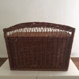Wicker chest bench