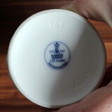 Vase en porcelaine en bisque blanche AK Kaiser, édition anniversaire, millésime des années 1990, marqué