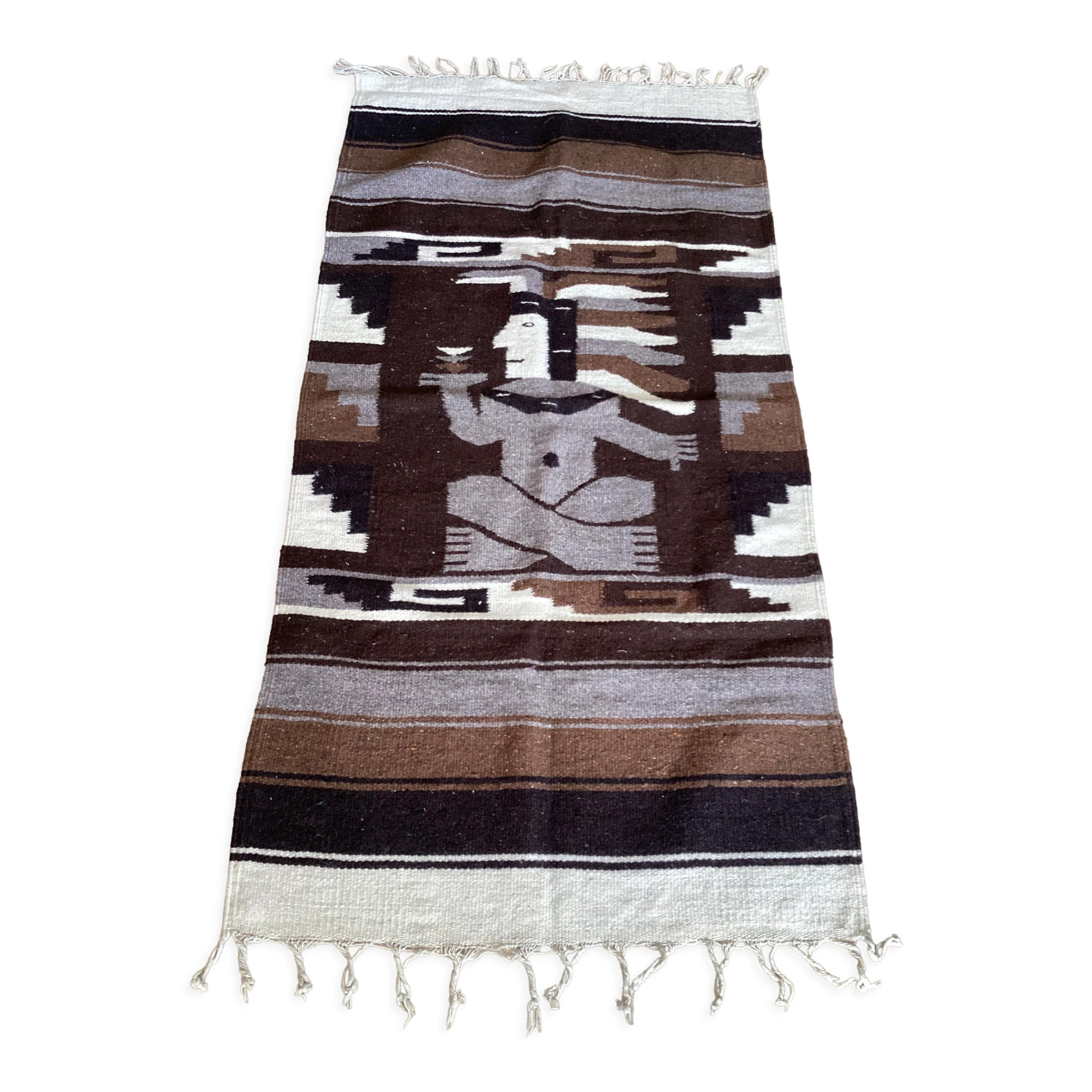 Mexican carpet, 145x73 cm