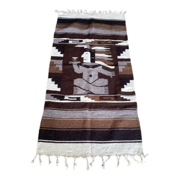 Tapis mexicain, 145x73 cm