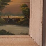 Old landscape painting