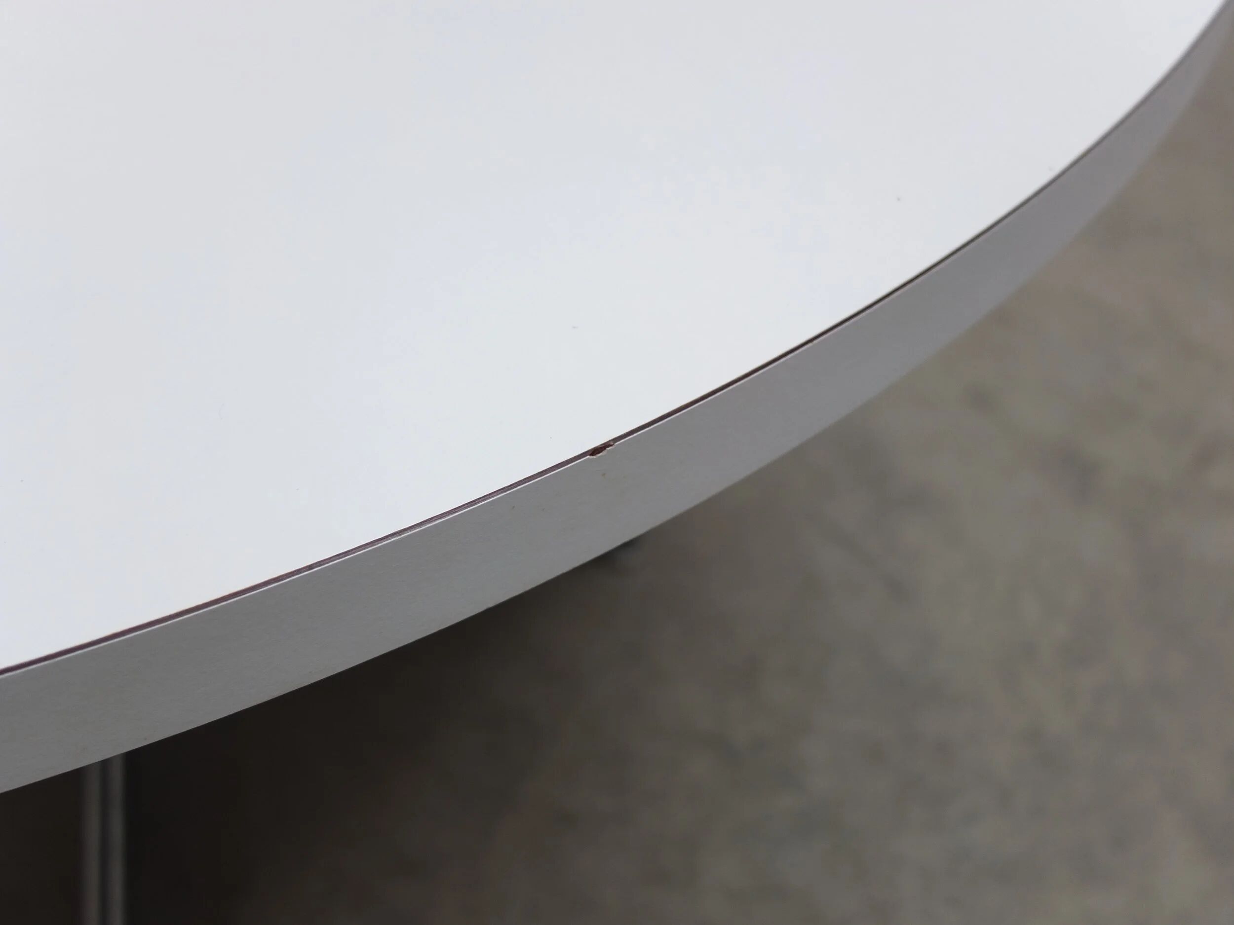 Round Space Age dining table, 1970s