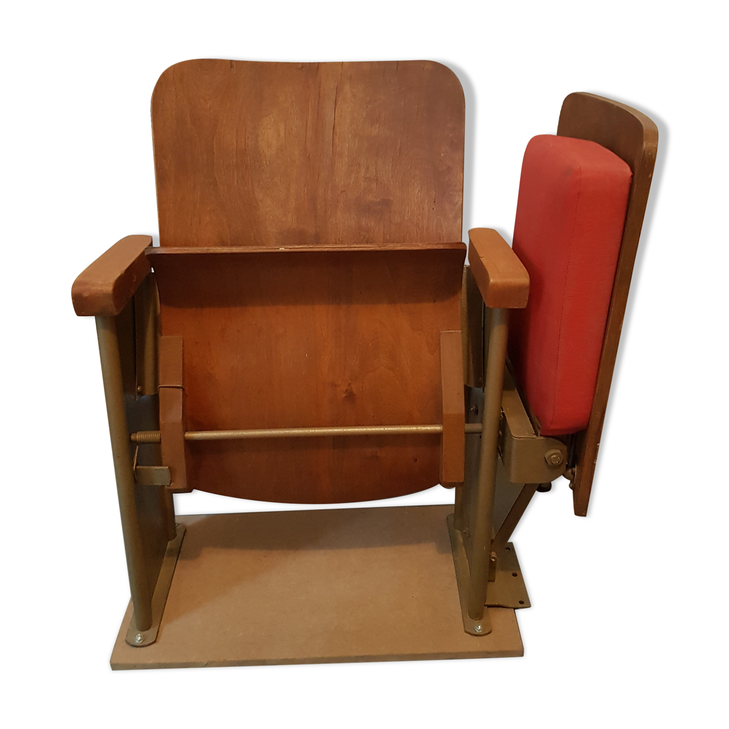 Vintage cinema seat