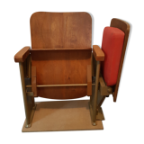 Vintage cinema seat