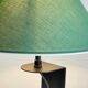 Lampe acier et tissu par madura