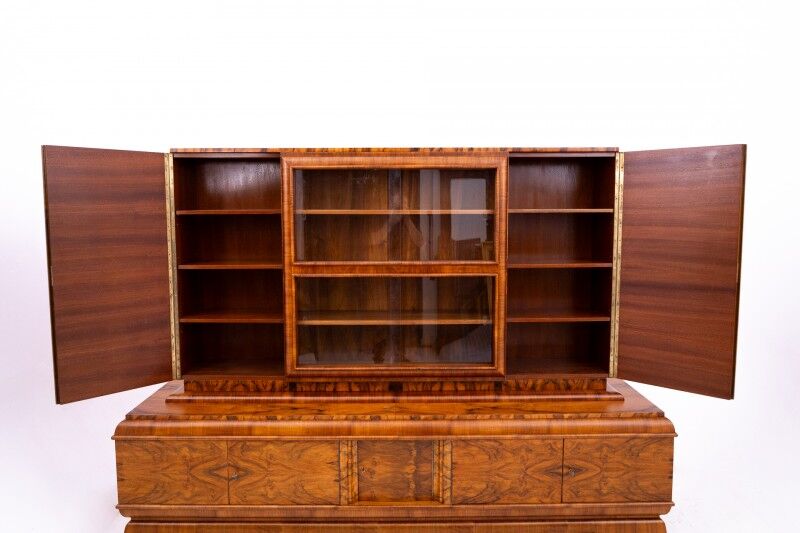 Art Deco office set from the 1930s, Poland. After renovation.