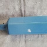 Blue ceramic hot water bottle