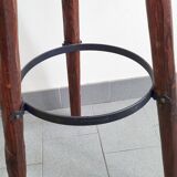 Vintage Spanish brutalist bar stool 1970s