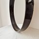 Round smoked plastic mirror '70s - Vintage