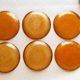 12 flat plates Arcoroc Sierra Ambre