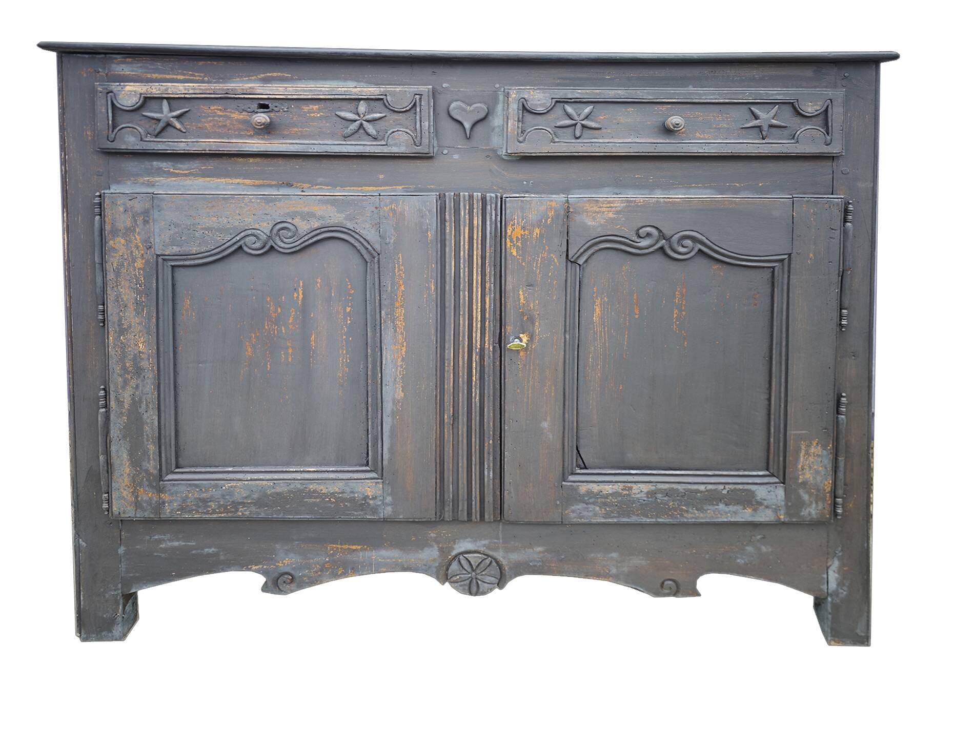 Black mountain chest of drawers