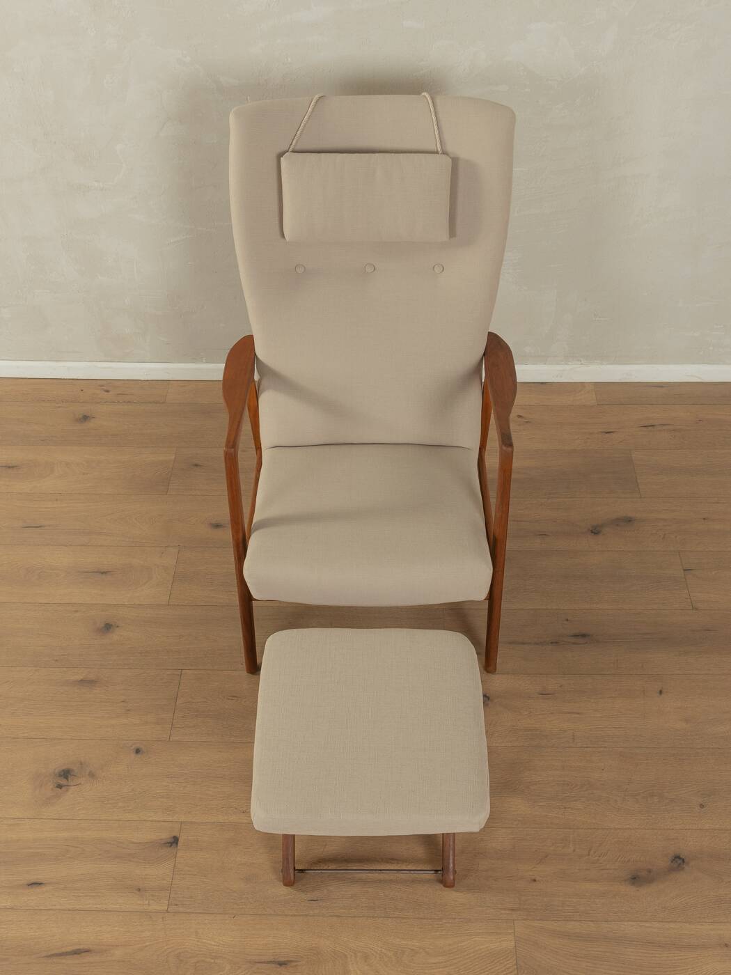 ROCK SIËSTA armchair with ottoman, Adolf Relling & Torbjørn Bekken