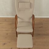 ROCK SIËSTA armchair with ottoman, Adolf Relling & Torbjørn Bekken