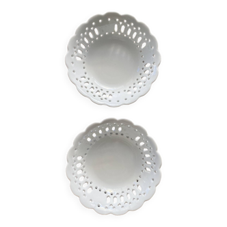 Openwork plate x2