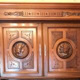Henri II style sideboard in walnut