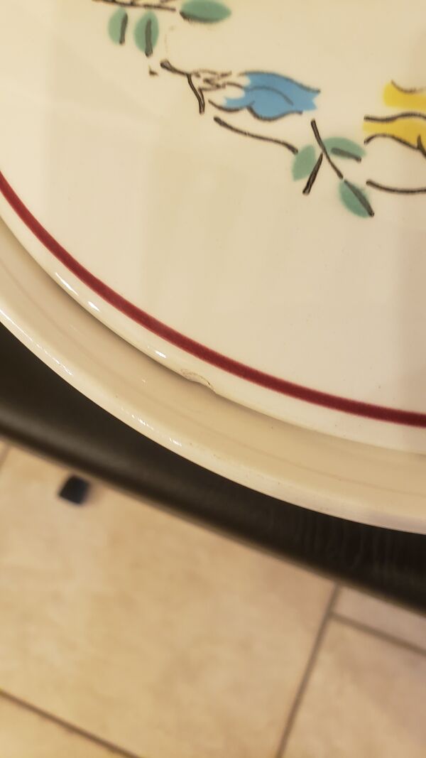 Service de table Céranord poids de senteur 37 pièces