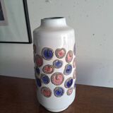 70s germany vase with polka dots