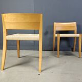 Ticino dining chairsby Bruno Reichlin for Molteni, 1990s