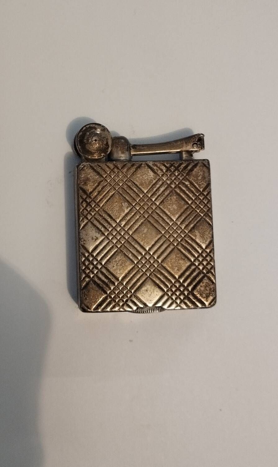 Old silver lighter