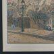 Lithograph by Henri Rivière, Parisian Landscapes, Paris seen from Montmartre
