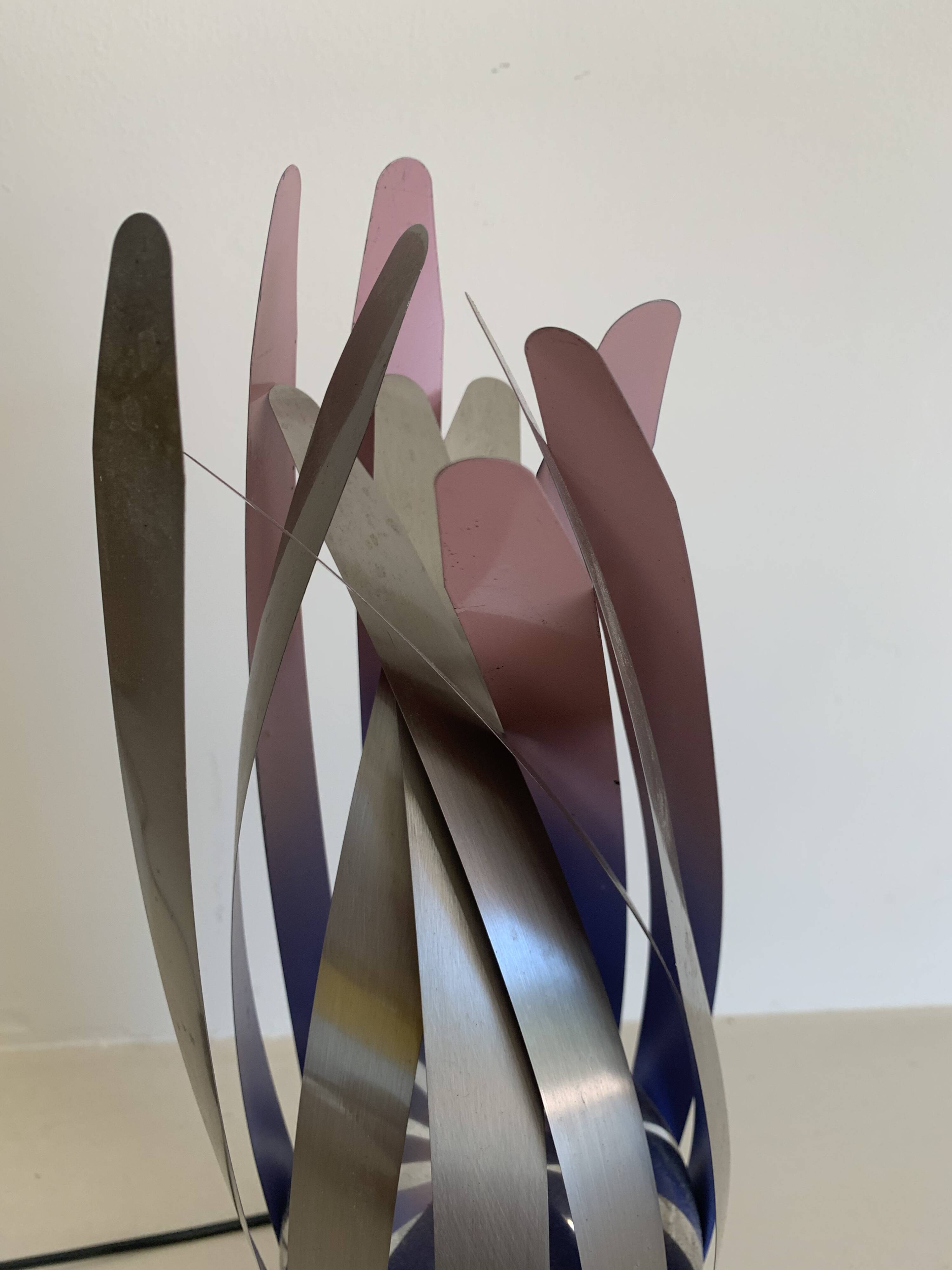 Vintage lamp 1980 "Flower" by Bernard Gitton - 44 cm