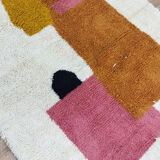 Handmade moroccan berber carpet 217 x 158 cm