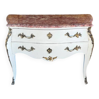 Louis XV style chest of drawers stamped Delorme