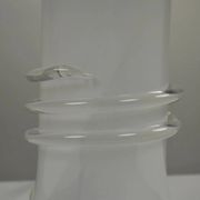 Large Glass Table Lamp by Hannelore Dreutler/Studio Åhus for Ateljé Lyktan, signed and dated 1981