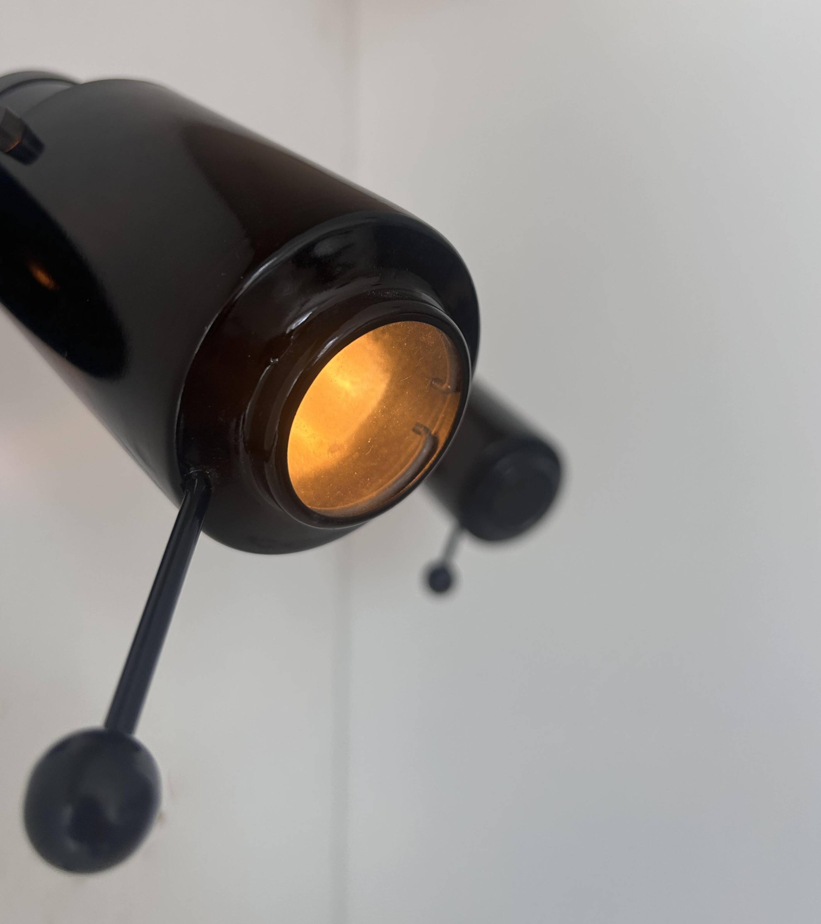 Pair of vintage Zodiac wall lights, Jacques Biny Lita 1965