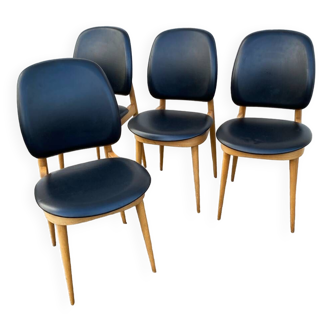 Set de 4 chaises pégase baumann guariche