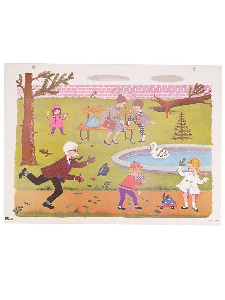 Daniel and Valérie school poster