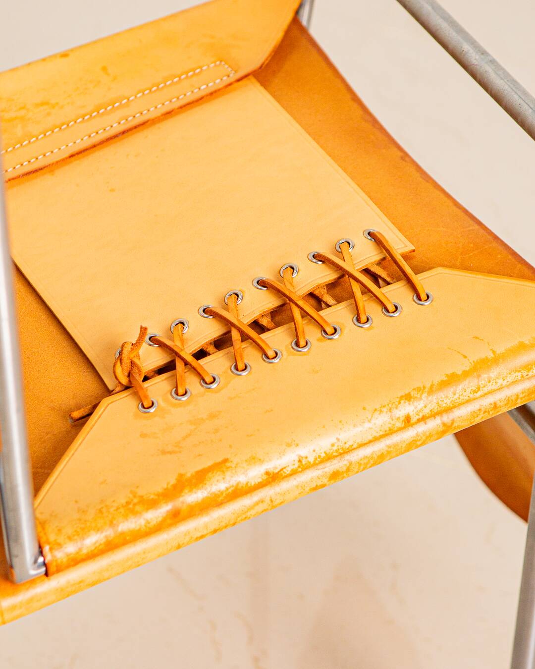 4 "SE06" cognac leather chairs by Martin Visser for Spectrum 80's