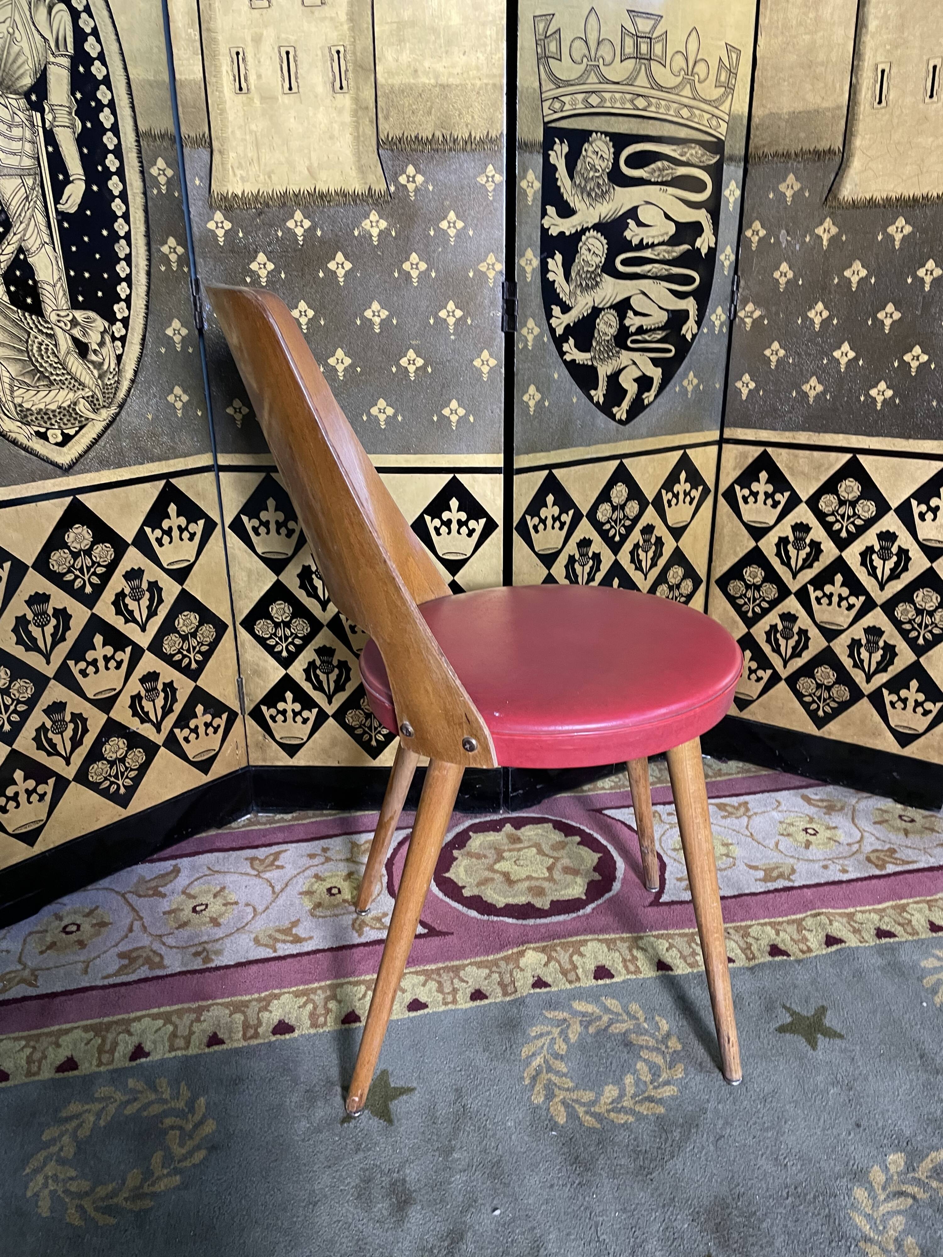 Suite of 8 baumann bistro chairs model Mondor