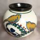 Round vase signed JACQUET