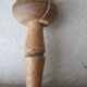 Wooden coat rack