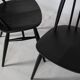 Black Quaker Chair by L. Ercolani for Ercol